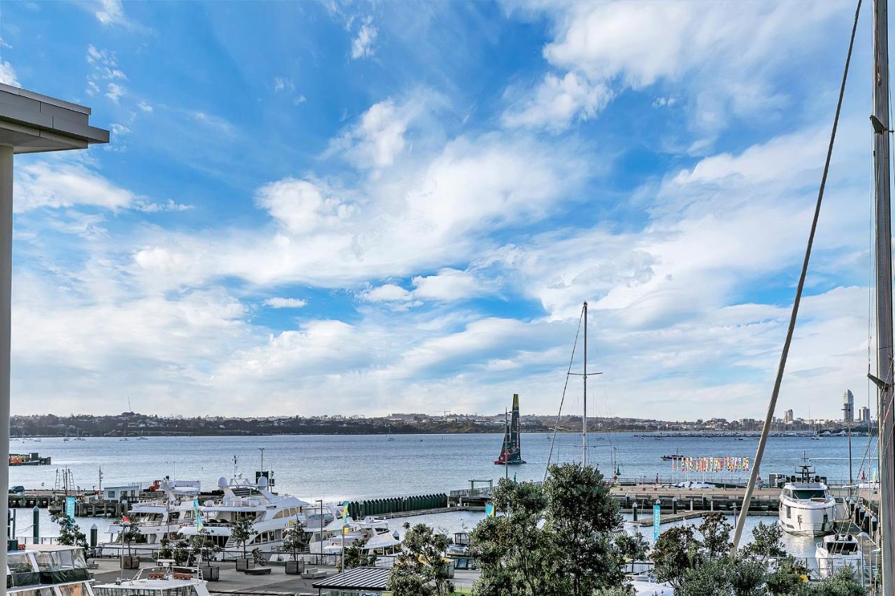 オークランドSunset Harbour Sanctuary + Cpアパートメント エクステリア 写真